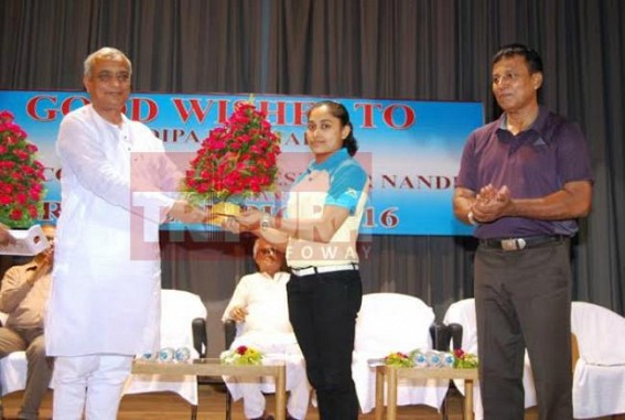 CPI-M shows true color in felicitating(?) Olympic girl, Indiaâ€™s pride Dipa Karmakar: CM skips programme, Sports Minister felicitates with empty hand : when TIWN called, Minister says â€˜let Dipa win a medal first, she is just a contestant now !â€™ 